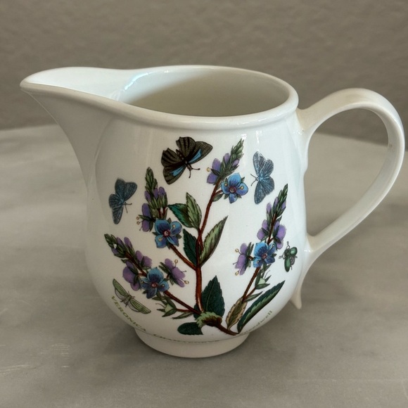 Vintage Portmeirion BOTANIC GARDEN Butterflies Speedwell Creamer Made In Britain - Picture 1 of 7